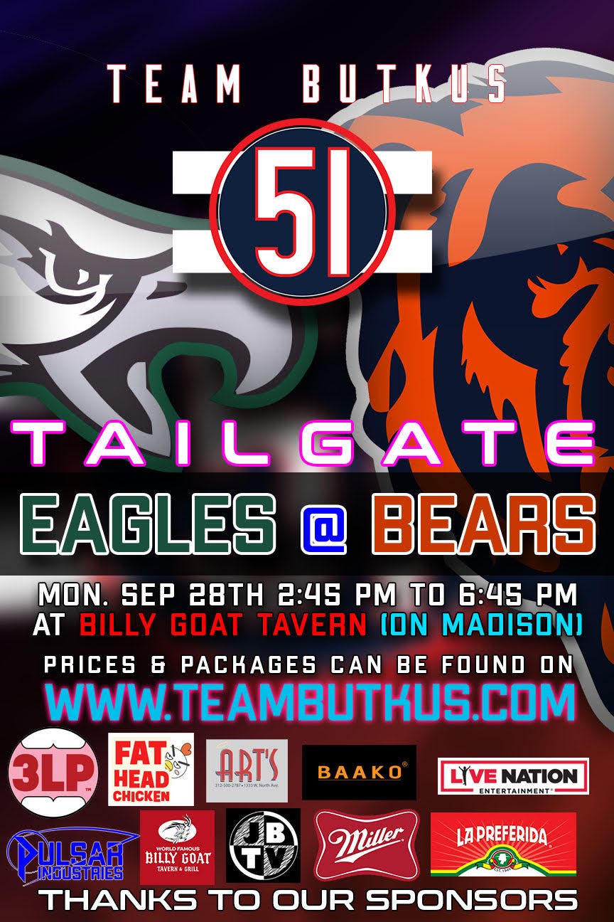 🏈 Bears vs Eagles on Monday Night Football! 🏈