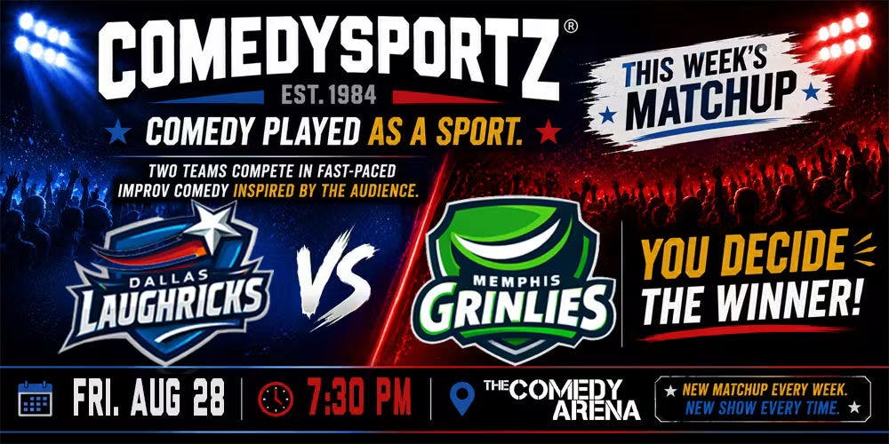 ComedySportz: Dallas Laughricks VS Memphis Grinlies