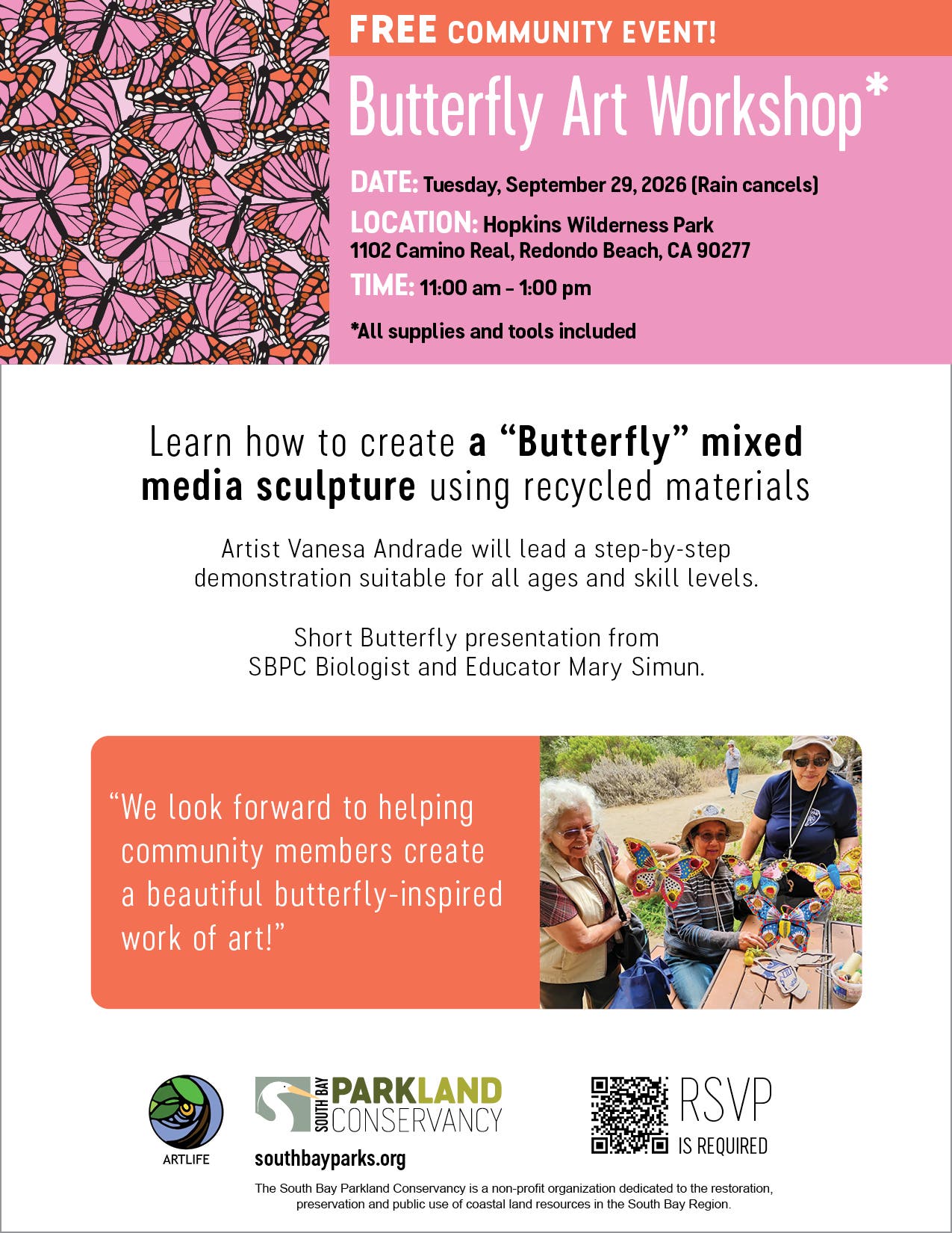 Butterfly Art Workshop