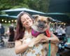 Alison Anderson and Therapy Dog Georgia