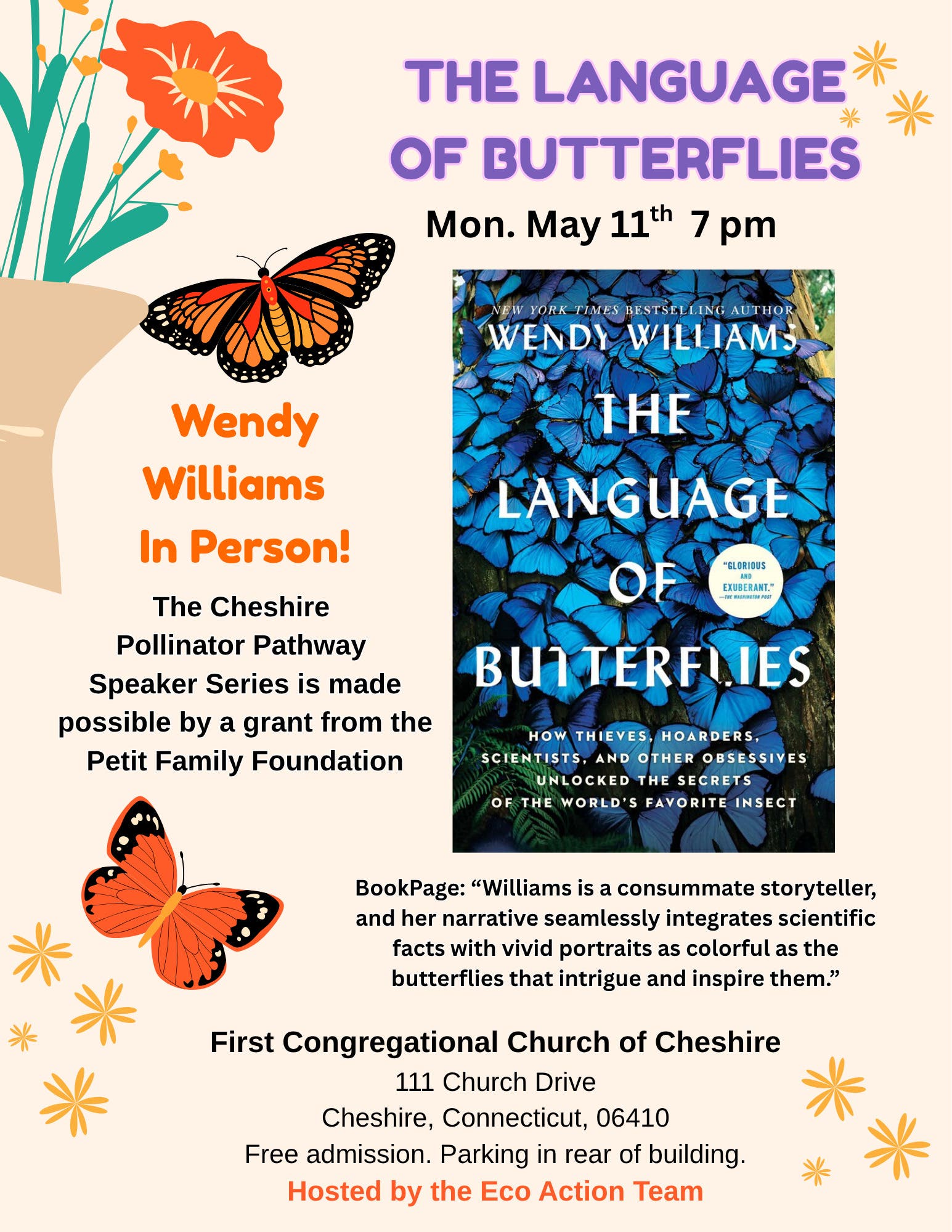 The Language of Butterflies with Author Wendy Williams