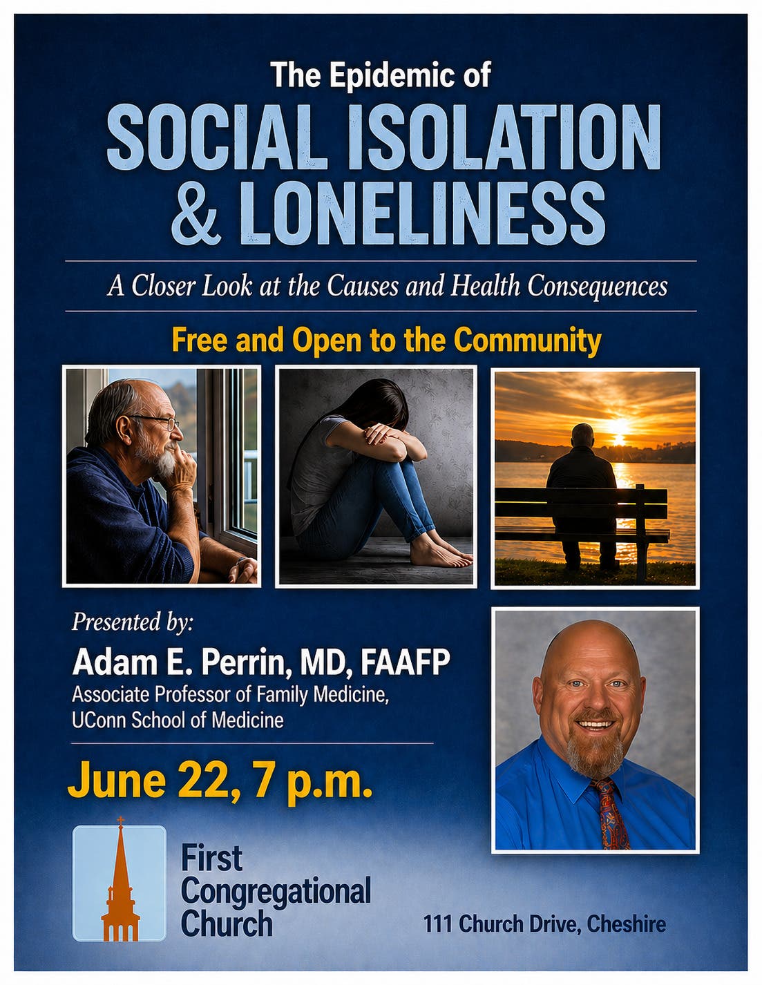 Wellness Talk with Dr. Adam Perrin: Epidemic of Social Isolation