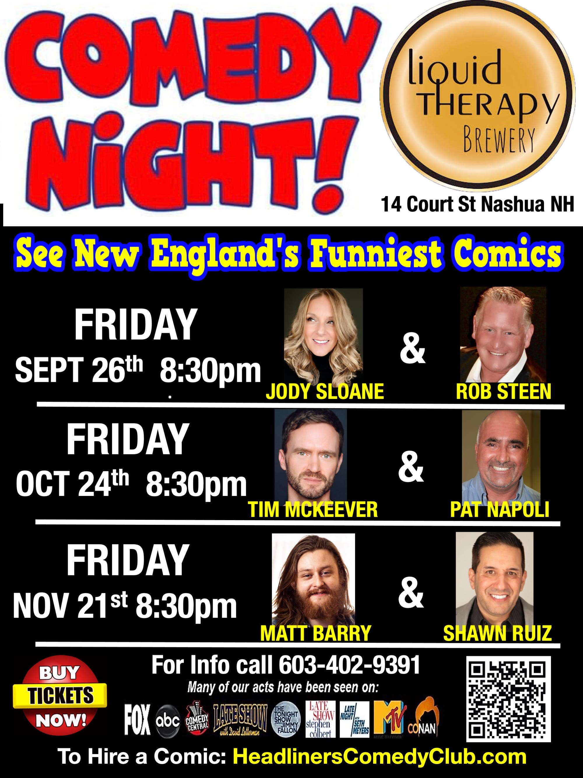 Comedy Night at Liquid Therapy!