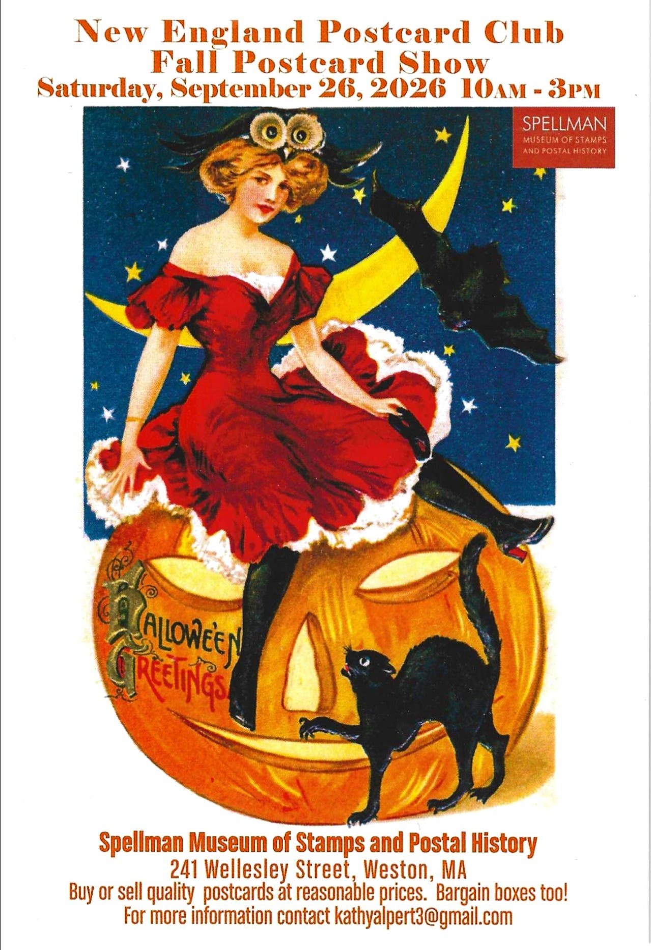 New England Postcard Club -- Fall Show at the Spellman