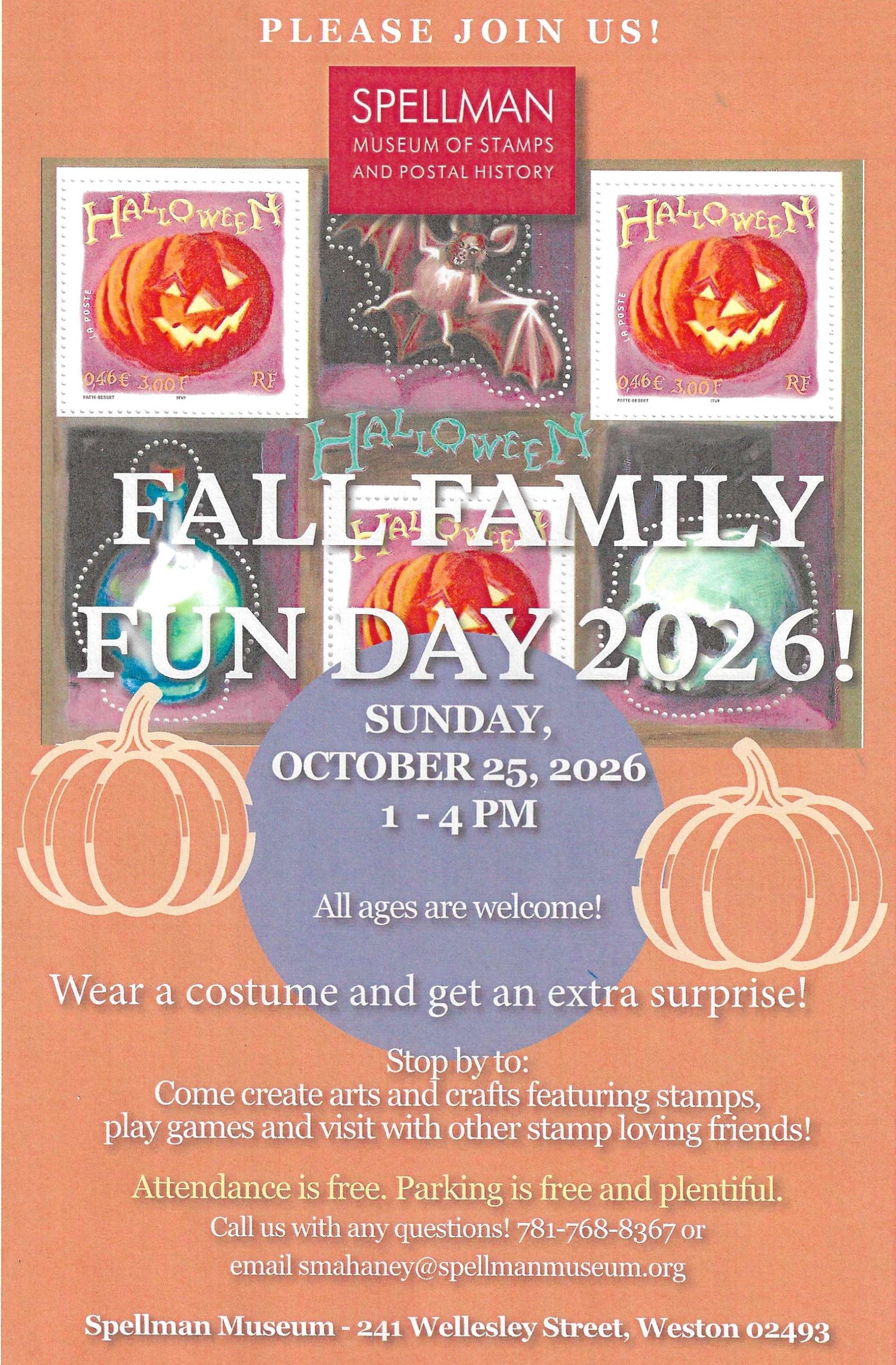 Fall Family Fun Day at the Spellman!