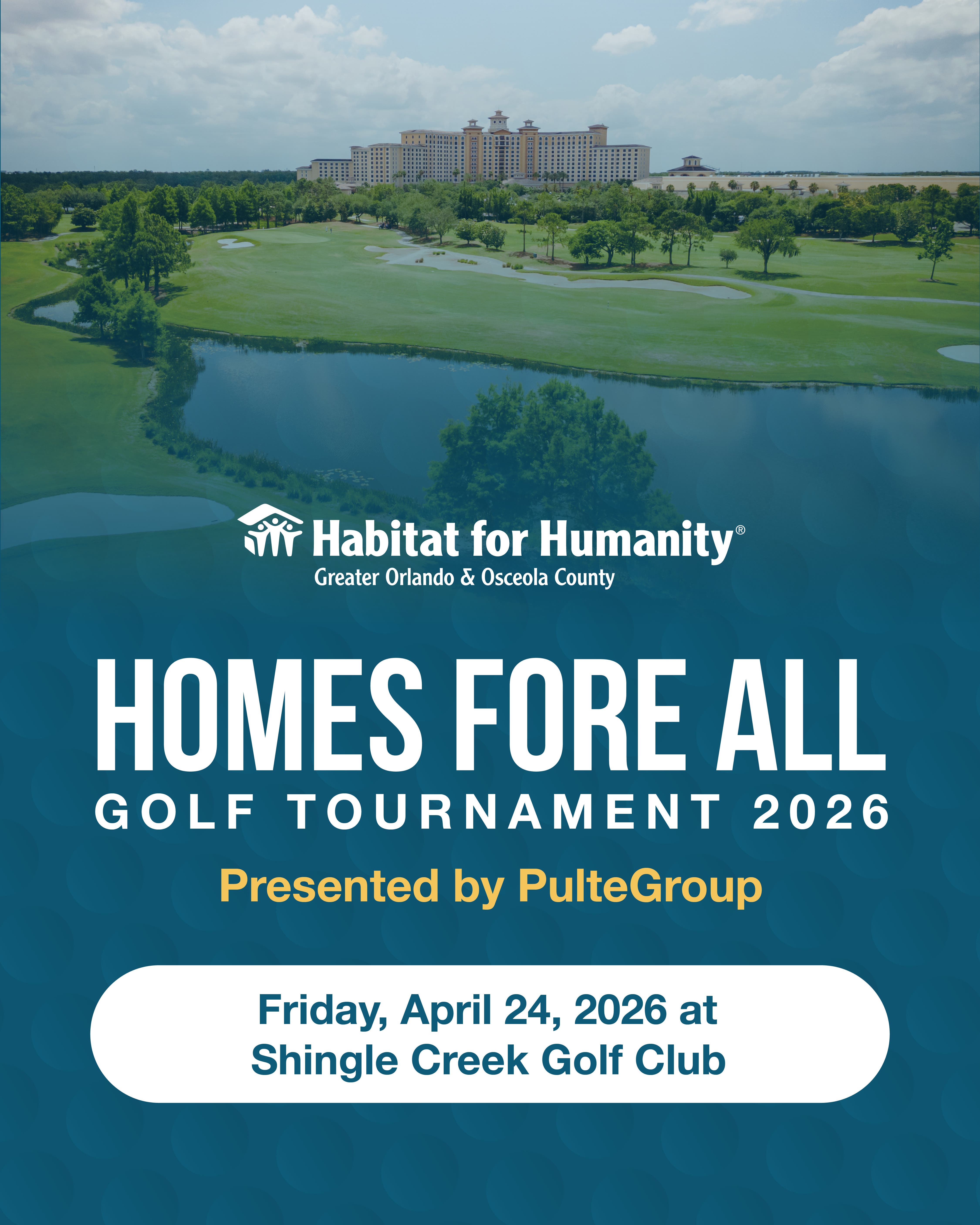 Homes Fore All Golf Tournament presented by PulteGroup