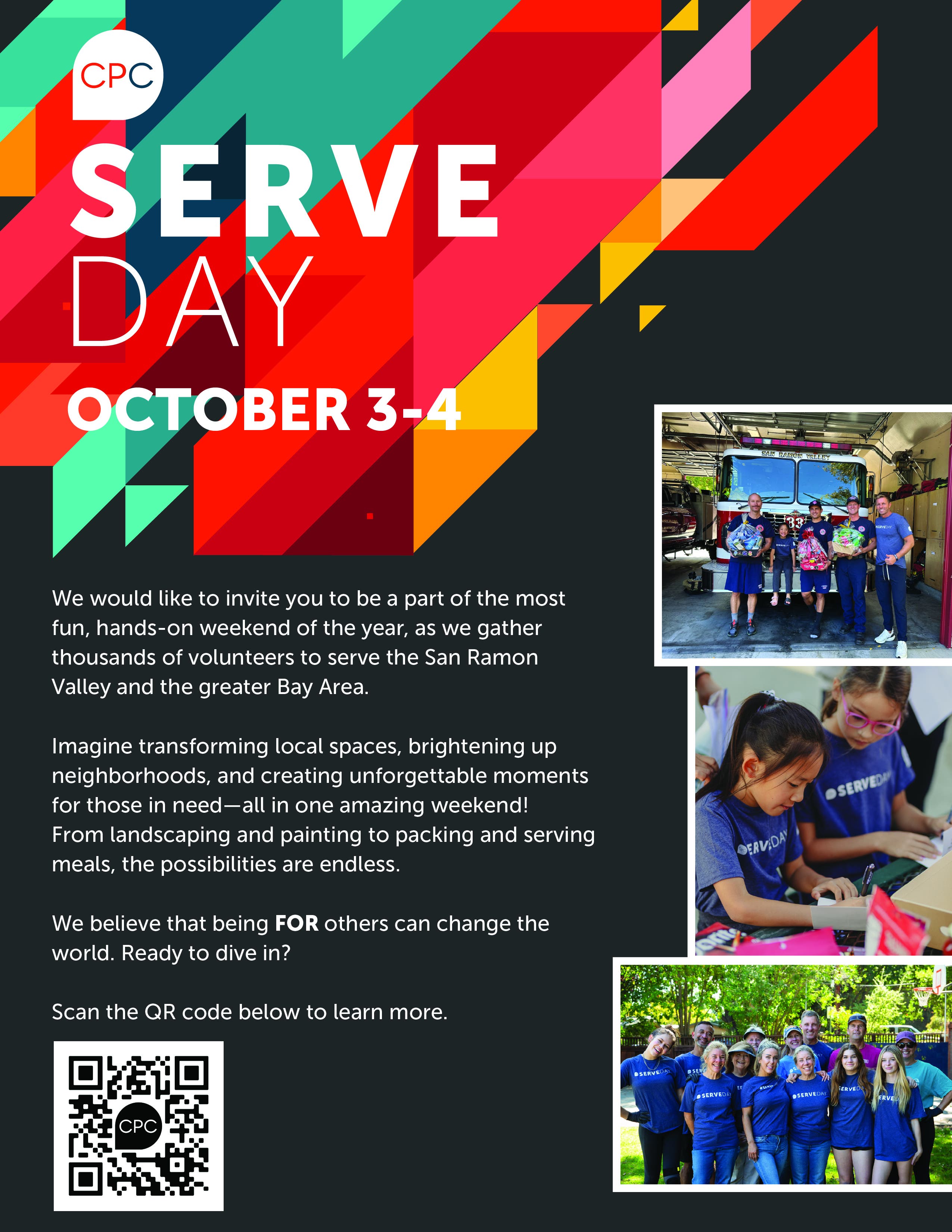 Join Serve Day October 3-4