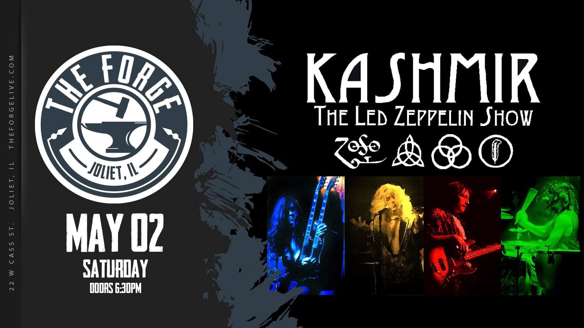 KASHMIR - The LED Zeppelin Show RETURNS to The Forge