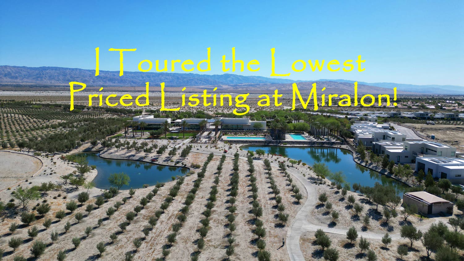I Toured the Lowest Priced Listing at Miralon and it's a MODEL HOME!!!