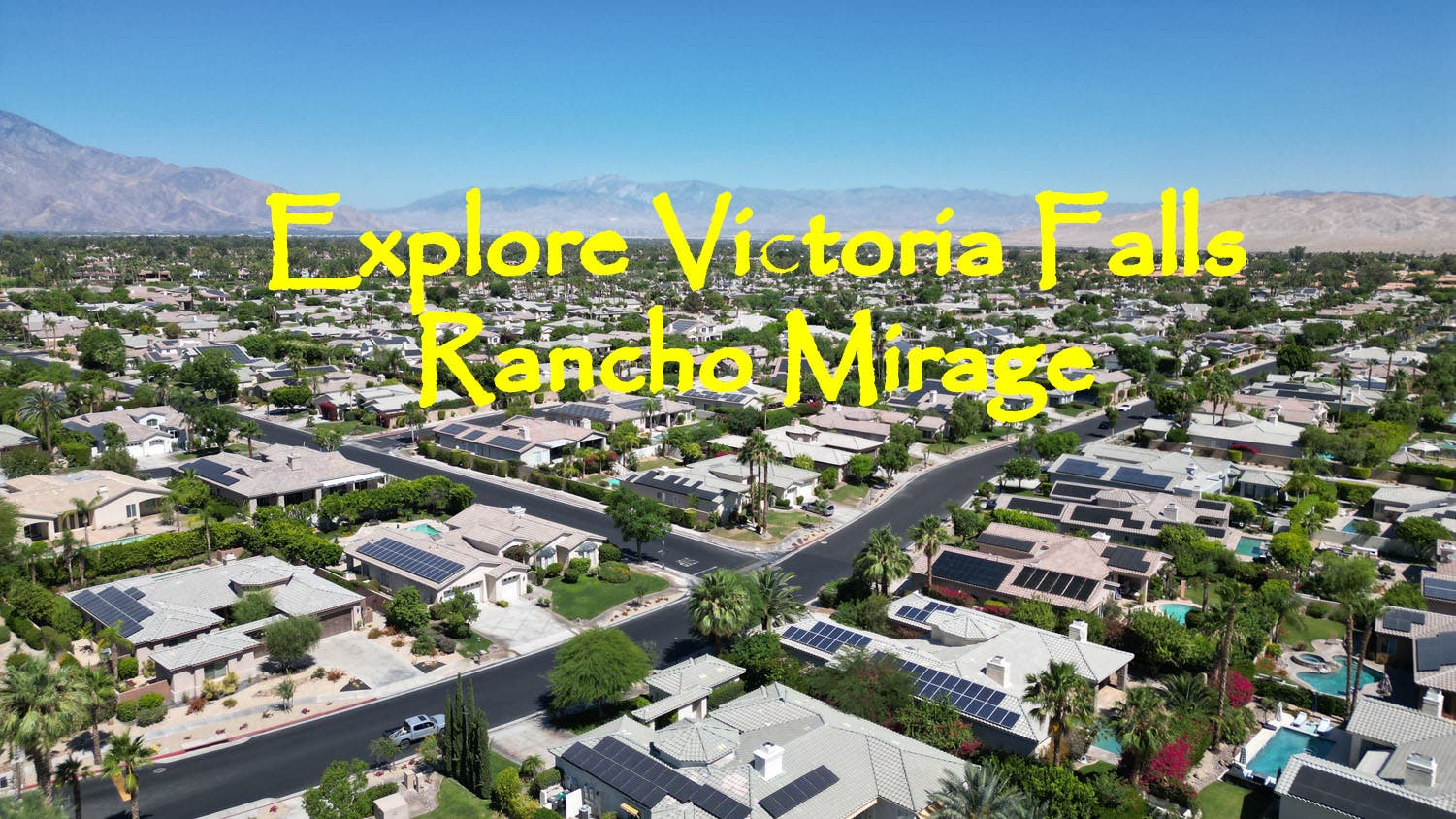 Victoria Falls Rancho Mirage Homes for Sale | from $989,000