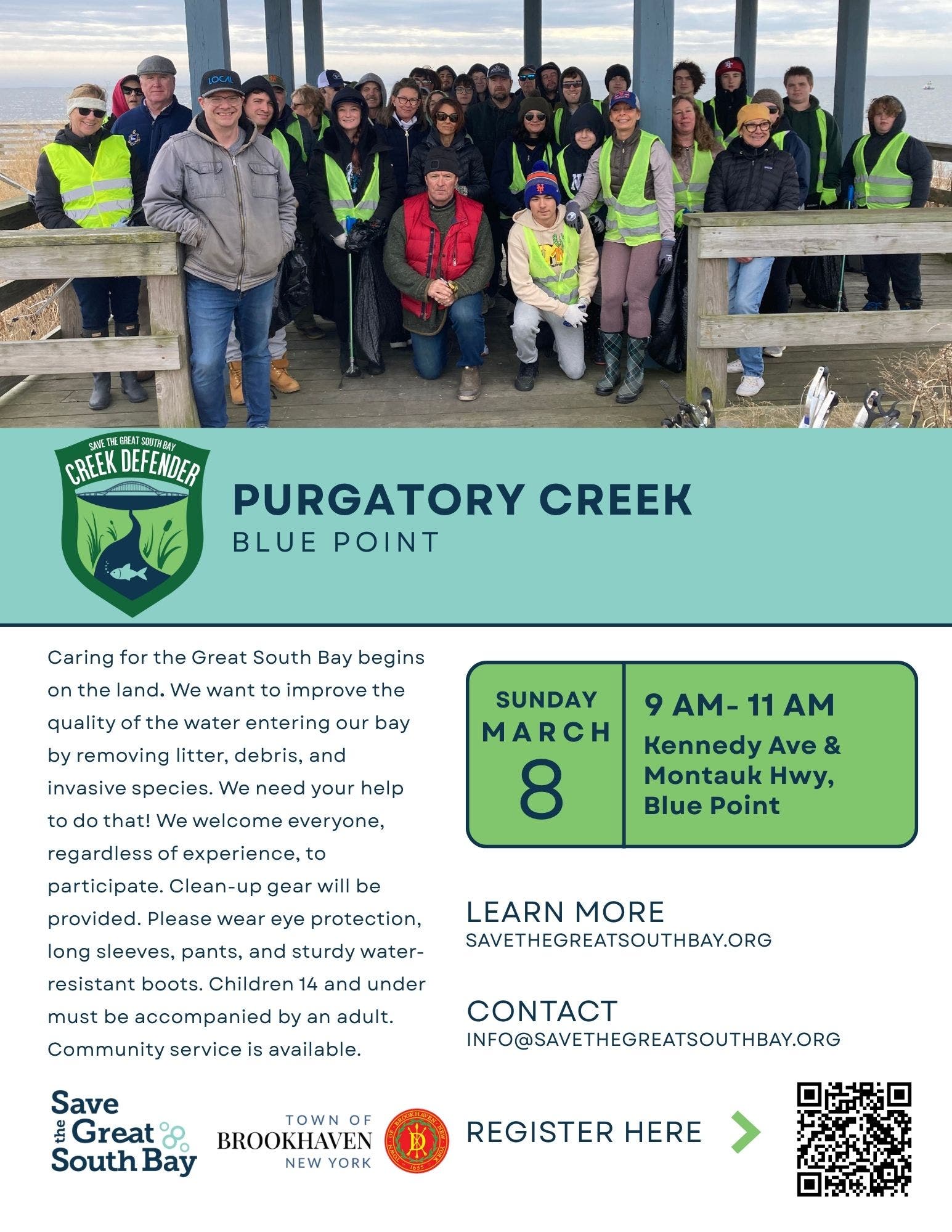 Creek Defender Clean Up at Purgatory Creek