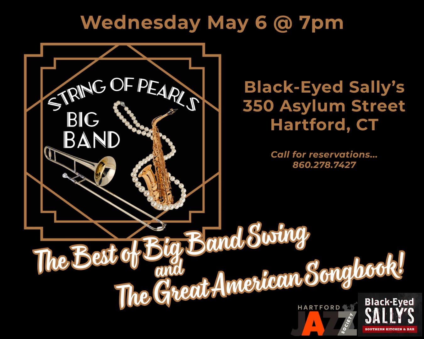 String of Pearls Big Band at Black-Eyed Sally's