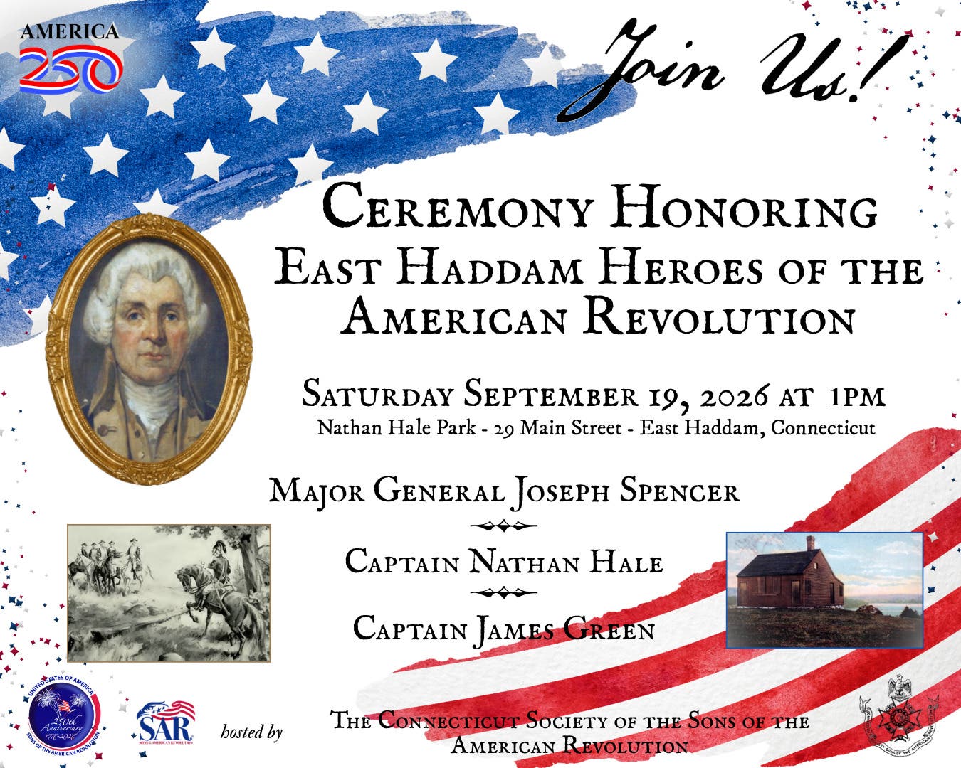 East Haddam Revolutionary Wat Heroes