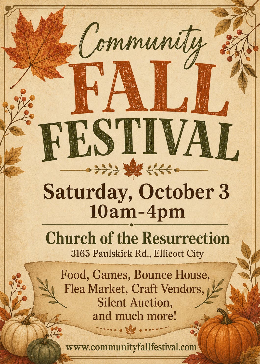 2026 Community Fall Festival