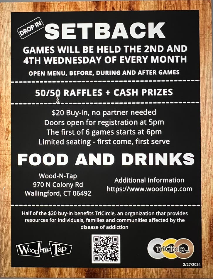 Oct 23 Setback with TriCircle at WoodNTap Meriden, CT Patch