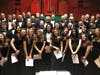 With Westfield HS choirs, 2019