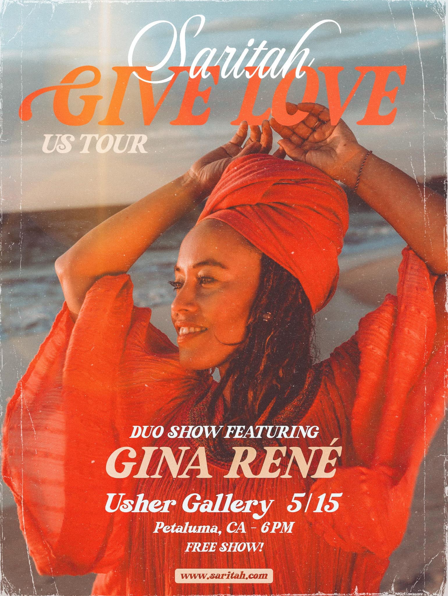 Live Music by Saritah with Gina René
