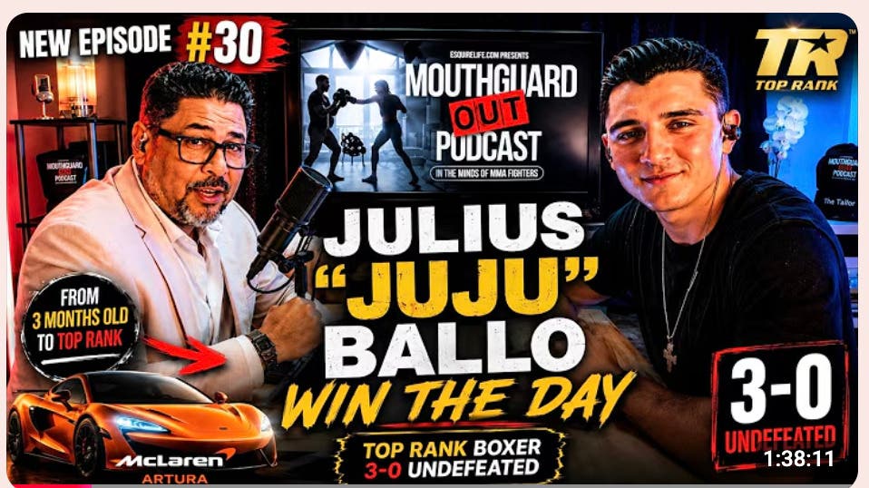 🔥 Undefeated Chaldean Pro Boxer JuJu Ballo: An El Cajon Legend in the Making!