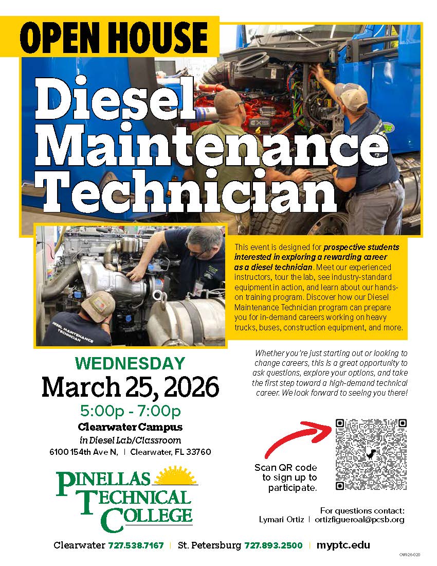 Diesel Maintenance Technician Open House