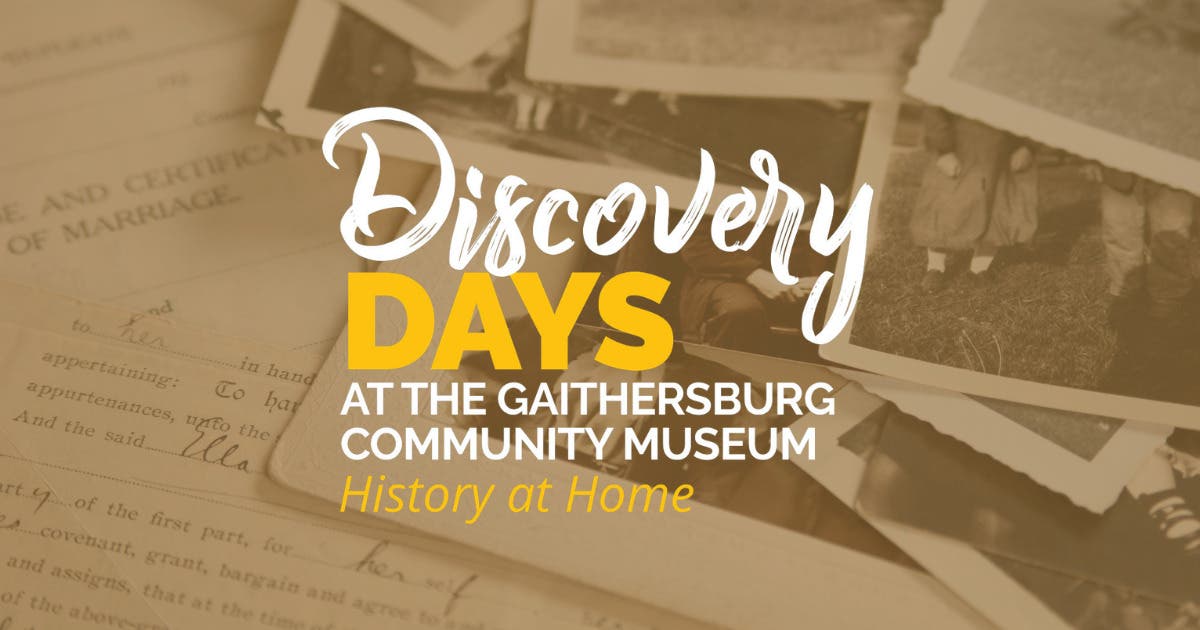 Discovery Days: History at Home