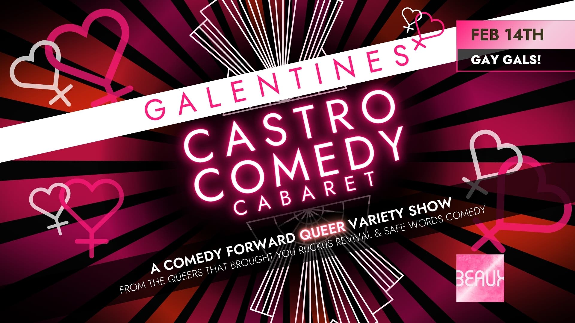 Galentines Day at Castro Comedy Cabaret