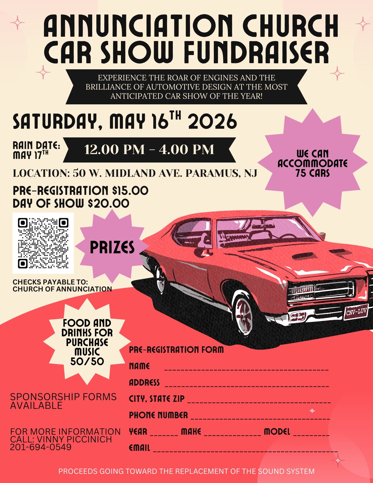Annunciation Church Car Show Fundraiser 