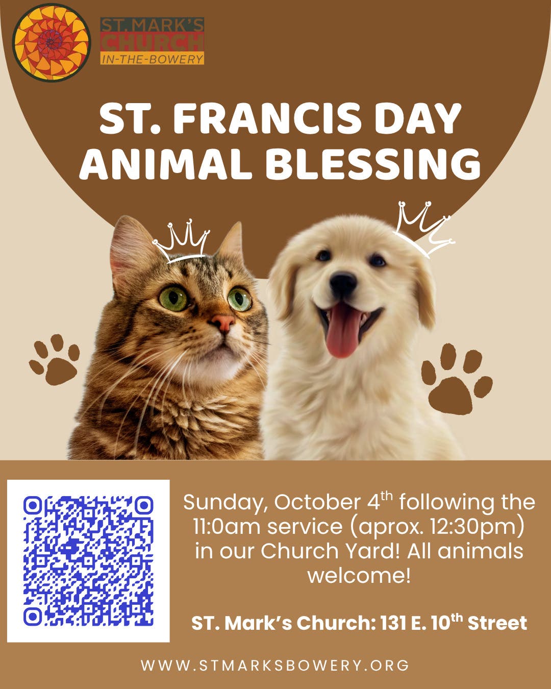 St. Francis Day Animal Blessing