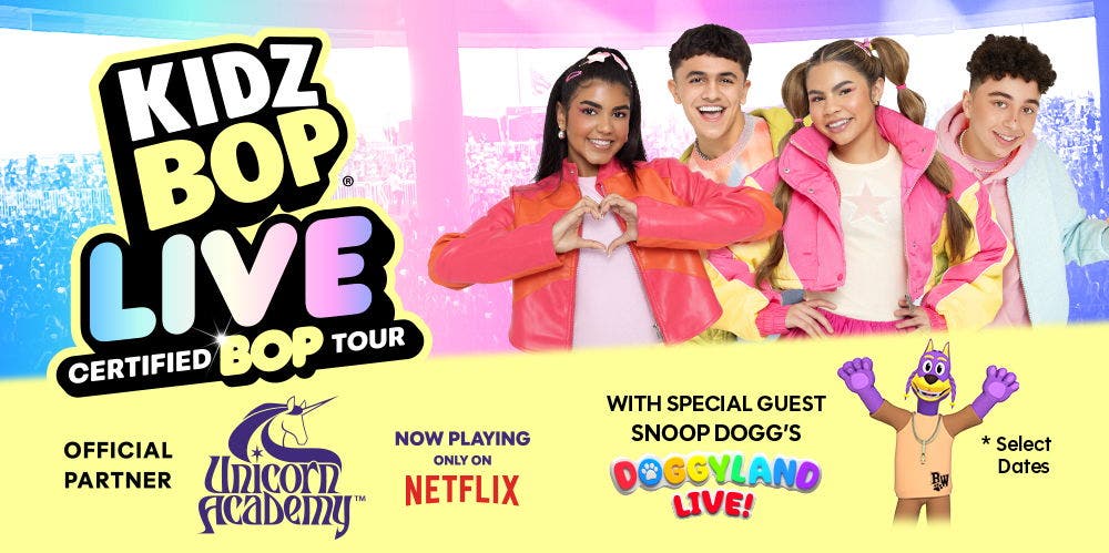 KIDZ BOP LIVE Certified BOP Tour