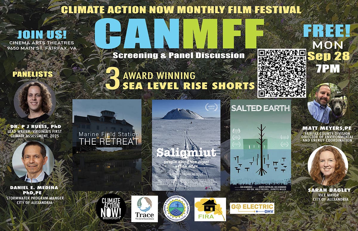 Sea Level Rise FILM SCREENINGS & Panel Discussion | Mon Sept 28 | FREE!