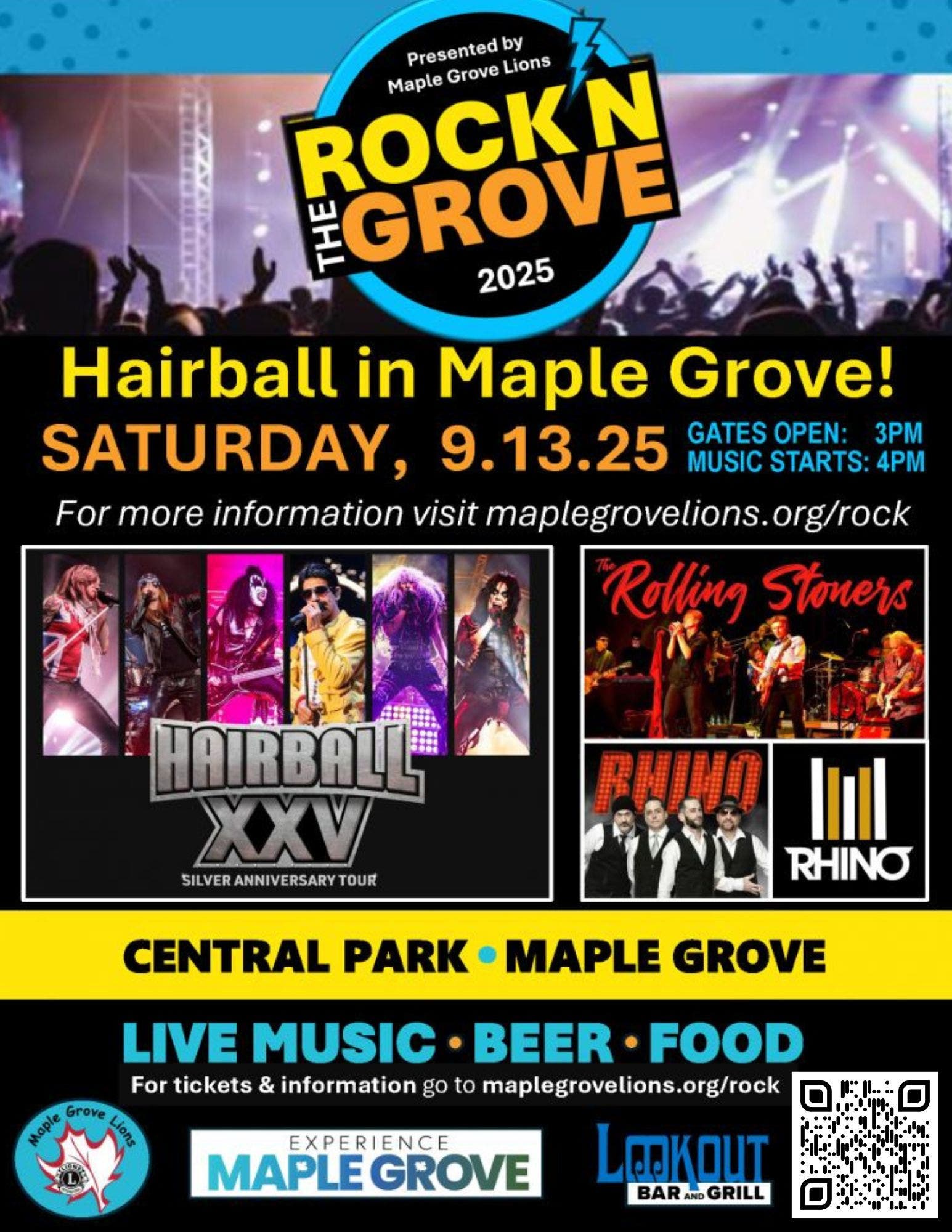 Rock’n The Grove with Hairball