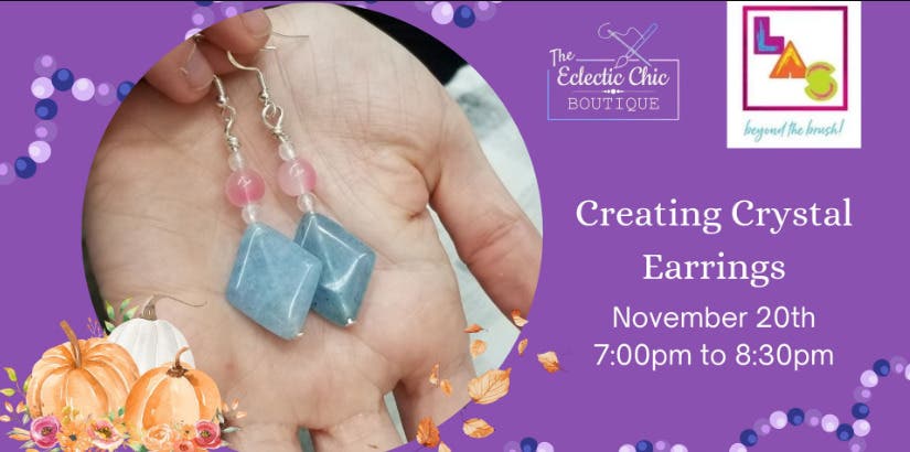 Creating Crystal Earrings