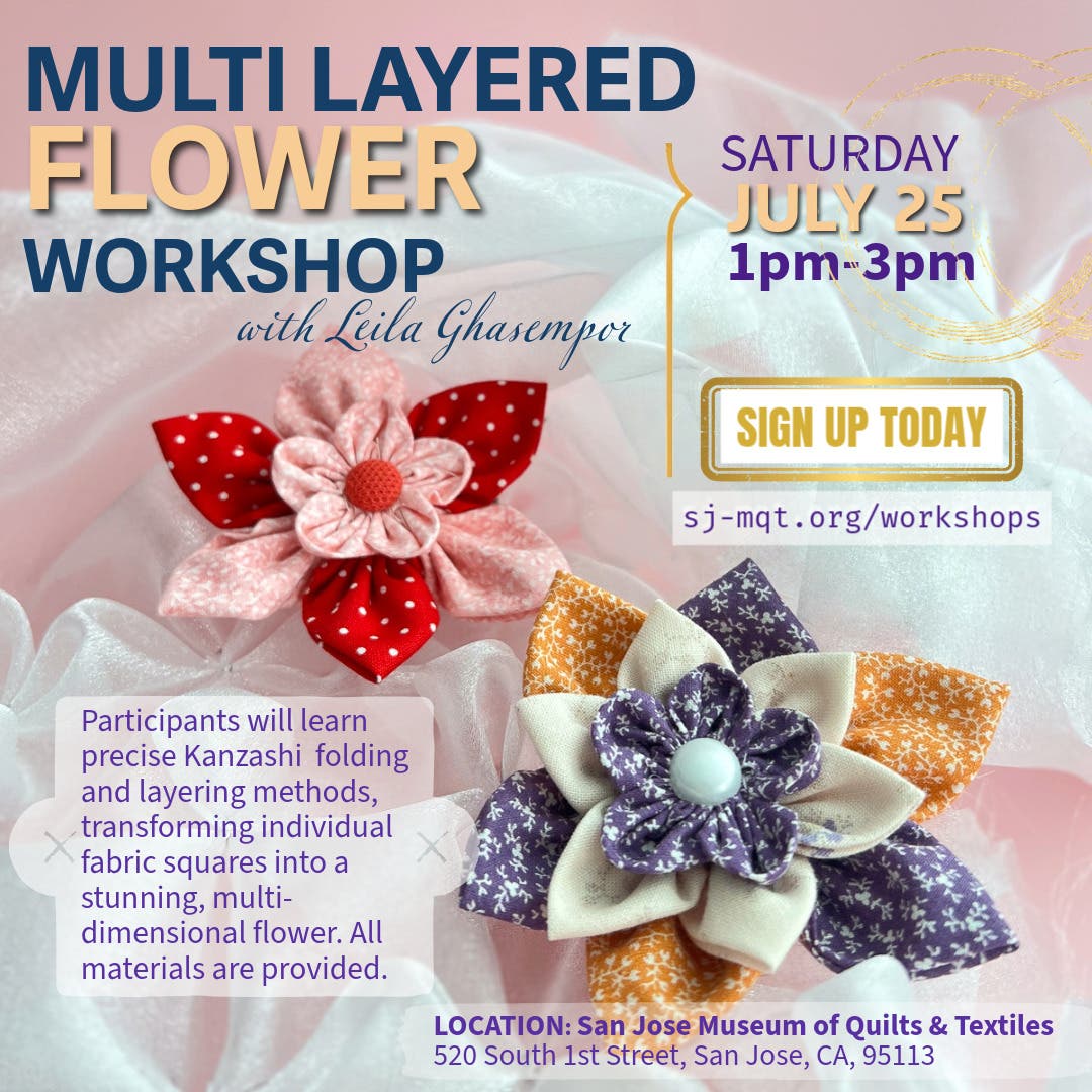 Multi Layered Flower Workshop with Leila Ghasempor