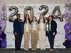 Girl Scouts of Southeast Florida Board Chair Tula Hudson Miller; Girl Scouts Juliana  Rickette; Kylie Schwartzman; Marlena Groves; Girl Scouts of Southeast Florida CEO Lisa Johnson
