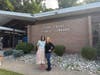Richelle DeFrank, Library Director, and Denise Bailey, President, Friends of the Cedar Grove Public Library, at the Library Open House and Brick Display on Saturday, September 19, 2026.