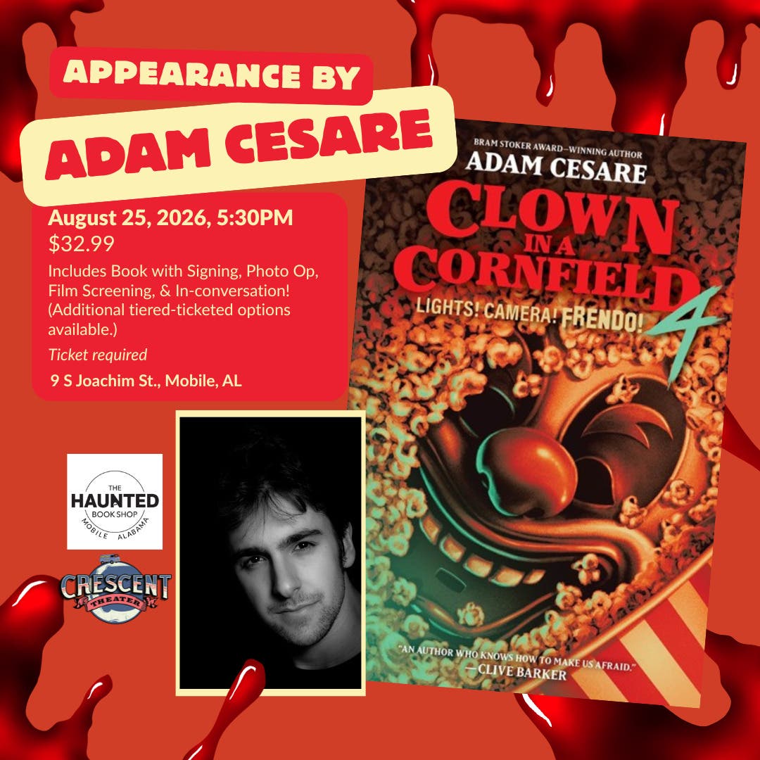 An Evening with Adam Cesare at The Haunted Book Shop