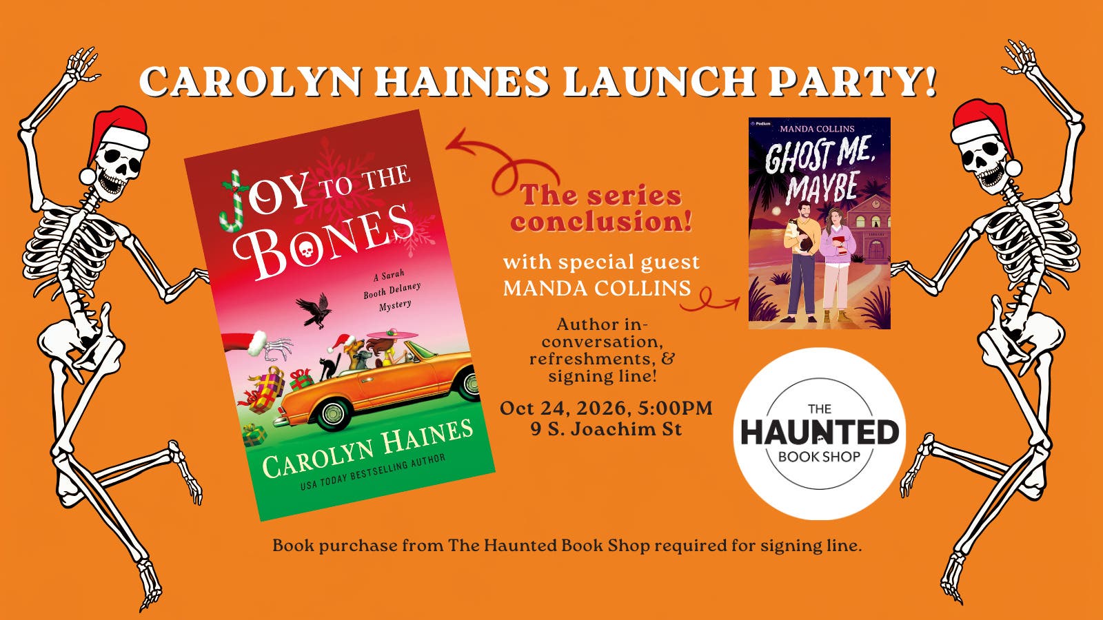 Carolyn Haines Launch Party: The Last SBD!
