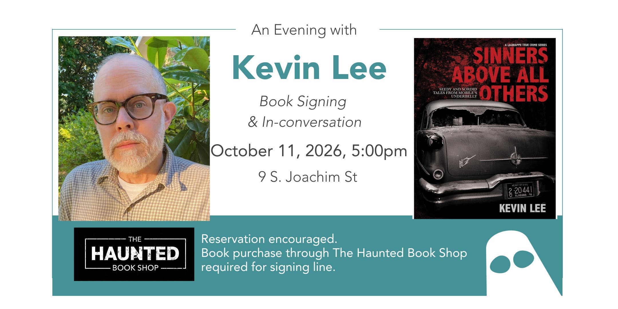 An Afternoon with Lagniappe's Kevin Lee: Book Signing & In-conversation
