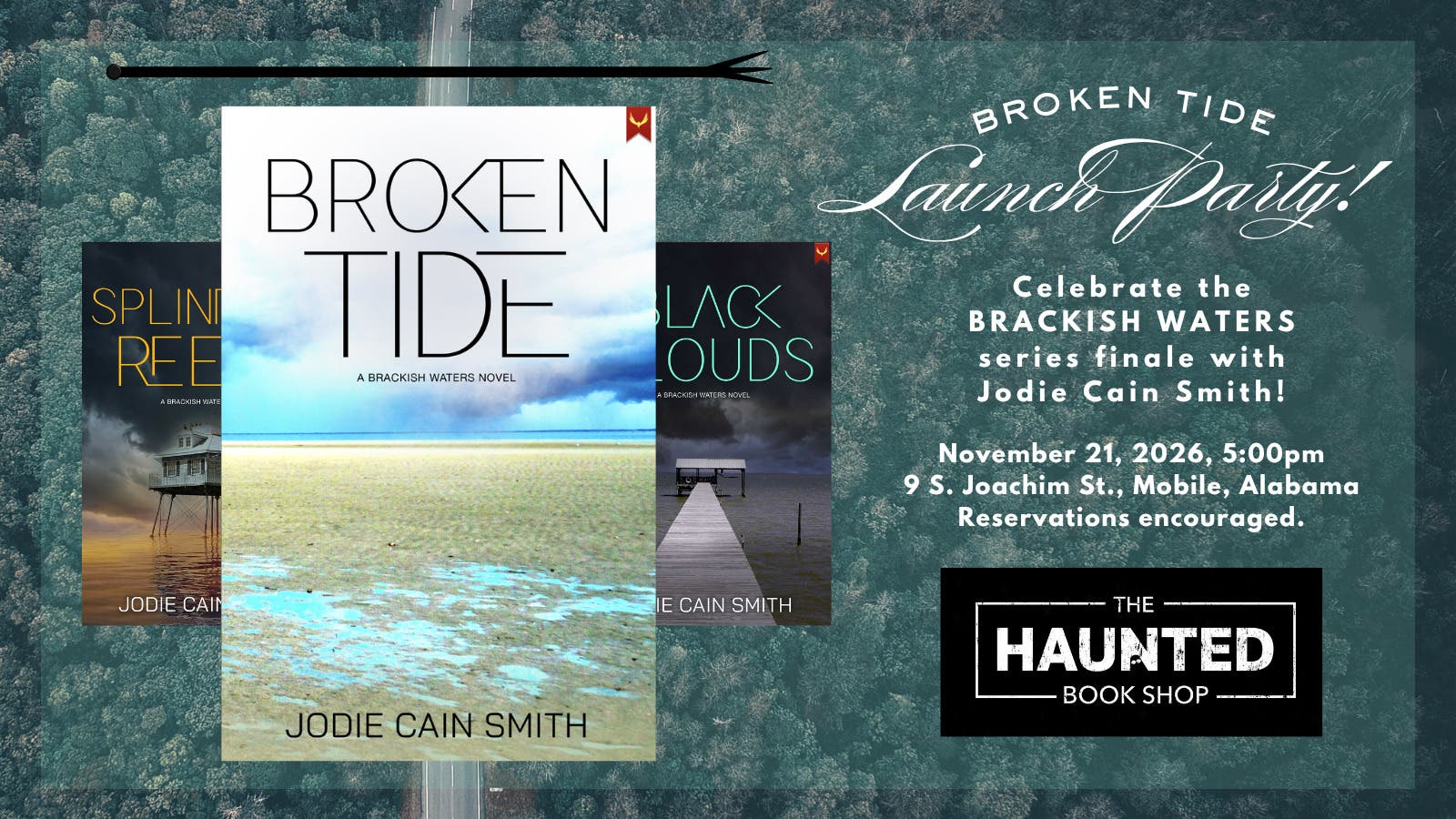 Jodie Cain Smith & Broken Tide Launch Party!