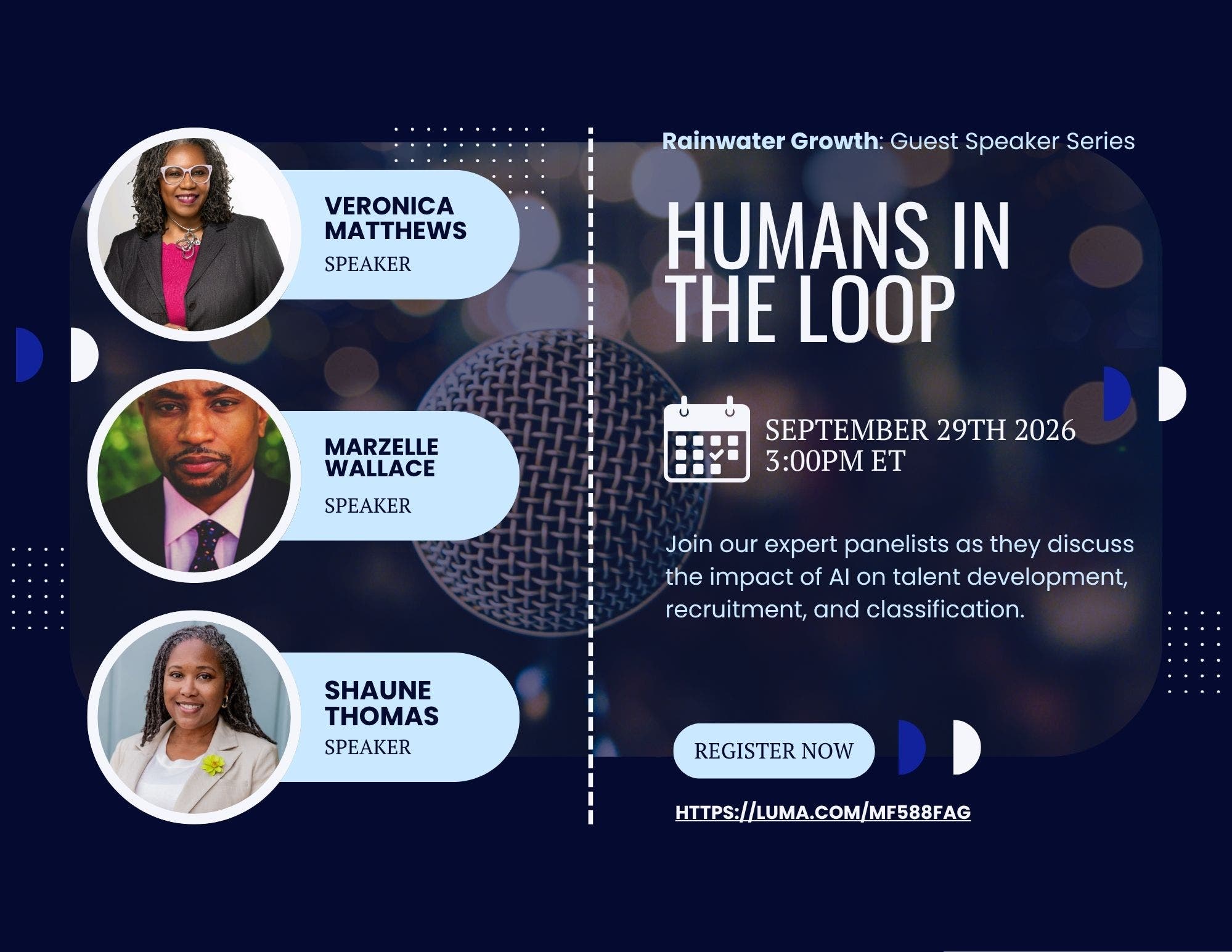 Panel: Humans in the Loop