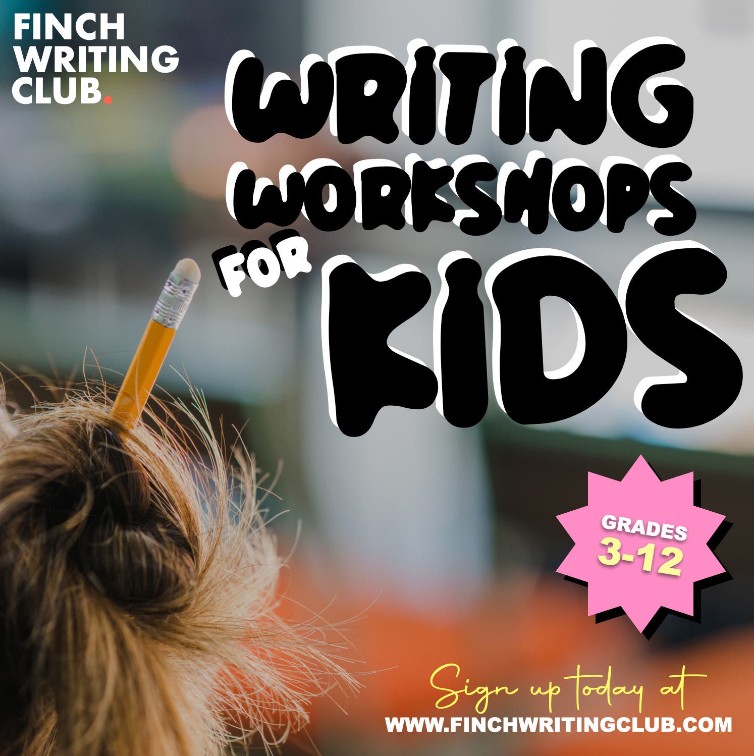 Finch Writing Club Fall Workshops!