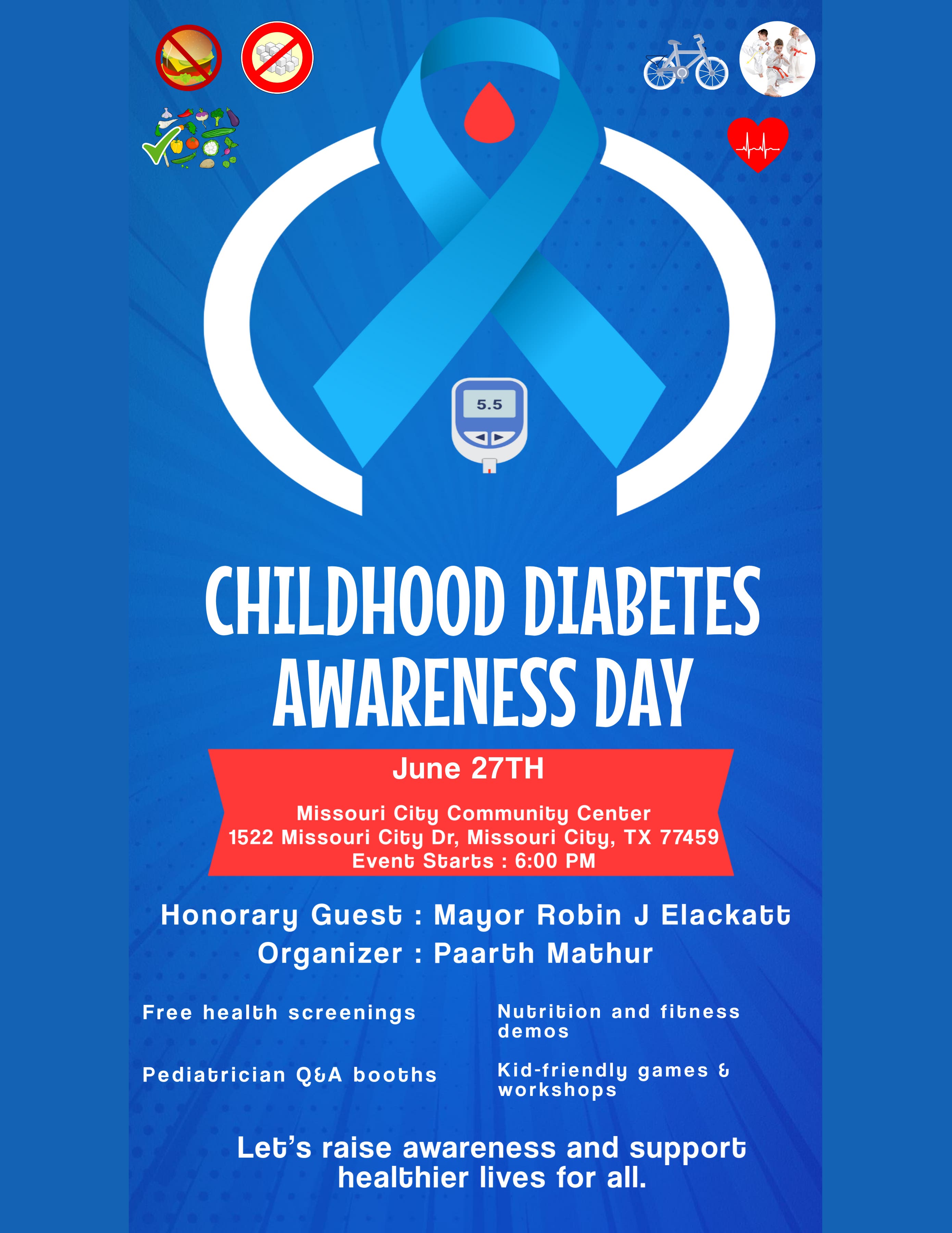 Childhood Diabetes Awareness Day & Proclamation Ceremony