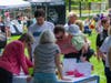There were approximately 50 exhibitors at this year’s Pride in the Park including local non-profits and businesses.  In addition to information, many of the exhibitors had fun crafts and games for event-goers to enjoy.  