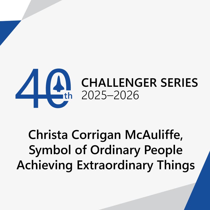 Christa Corrigan McAuliffe, Symbol of Ordinary People Achieving Extraordinary Th