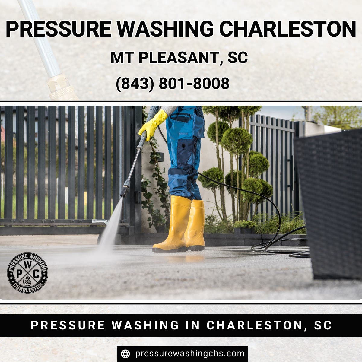 Pressure Washing in Charleston, SC Pressure Washing Charleston