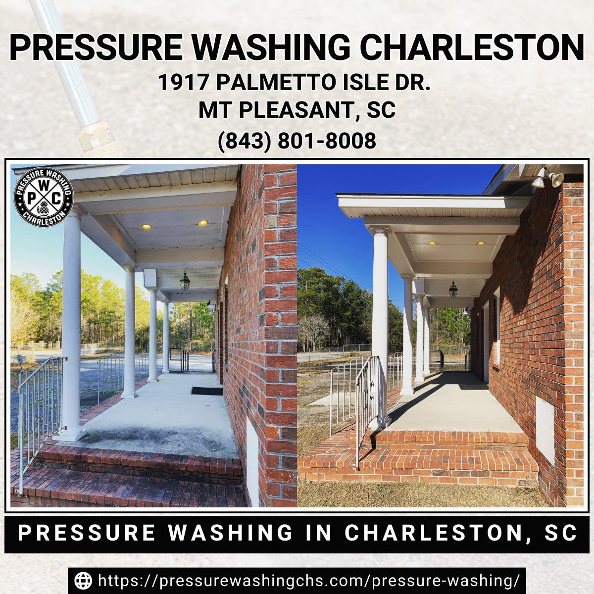 Pressure Washing in Charleston, SC Pressure Washing Charleston
