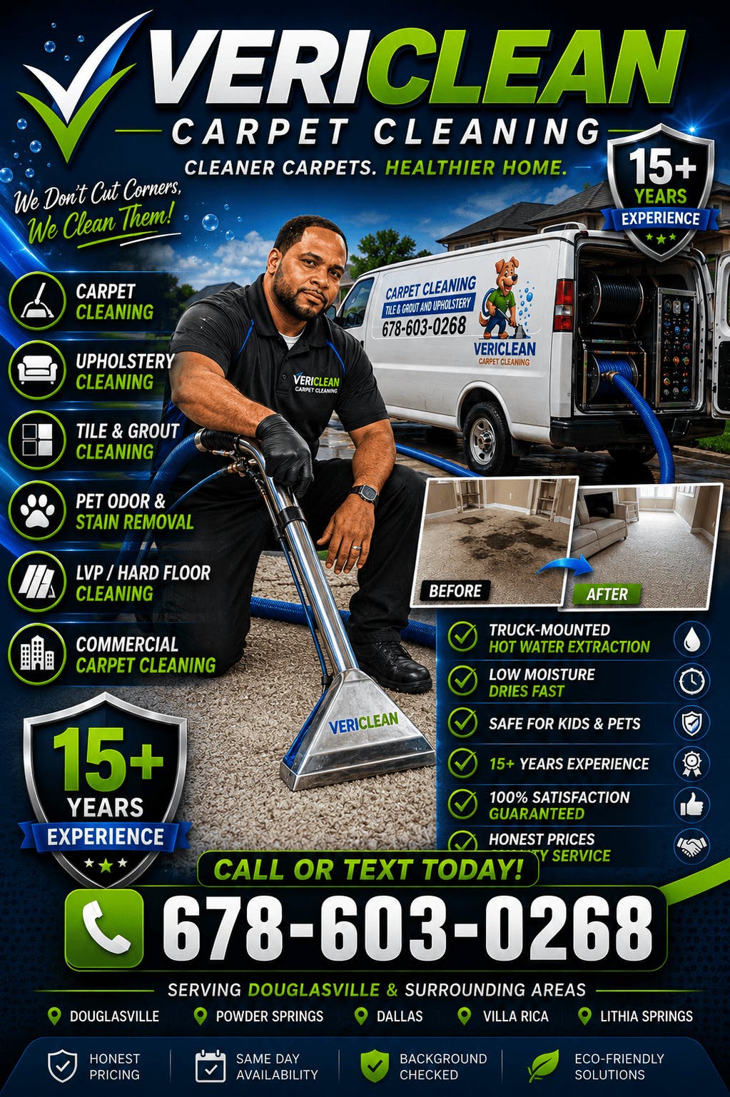 Vericlean Carpet Cleaning