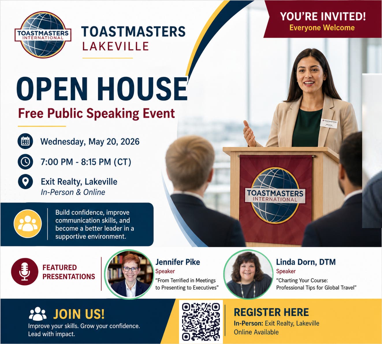 Toastmasters Lakeville Open House
