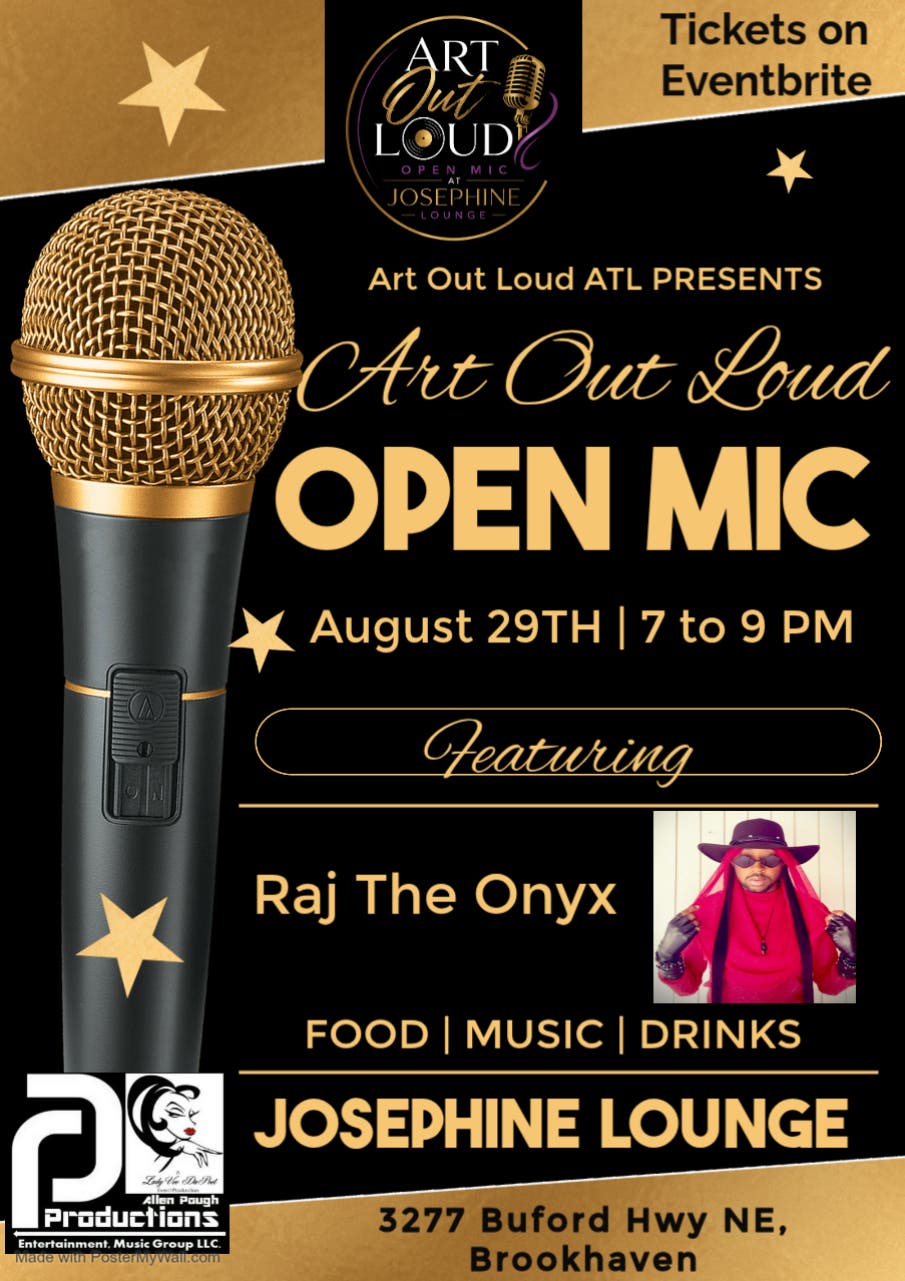 Art Out Loud Open Mic at Josephine Lounge