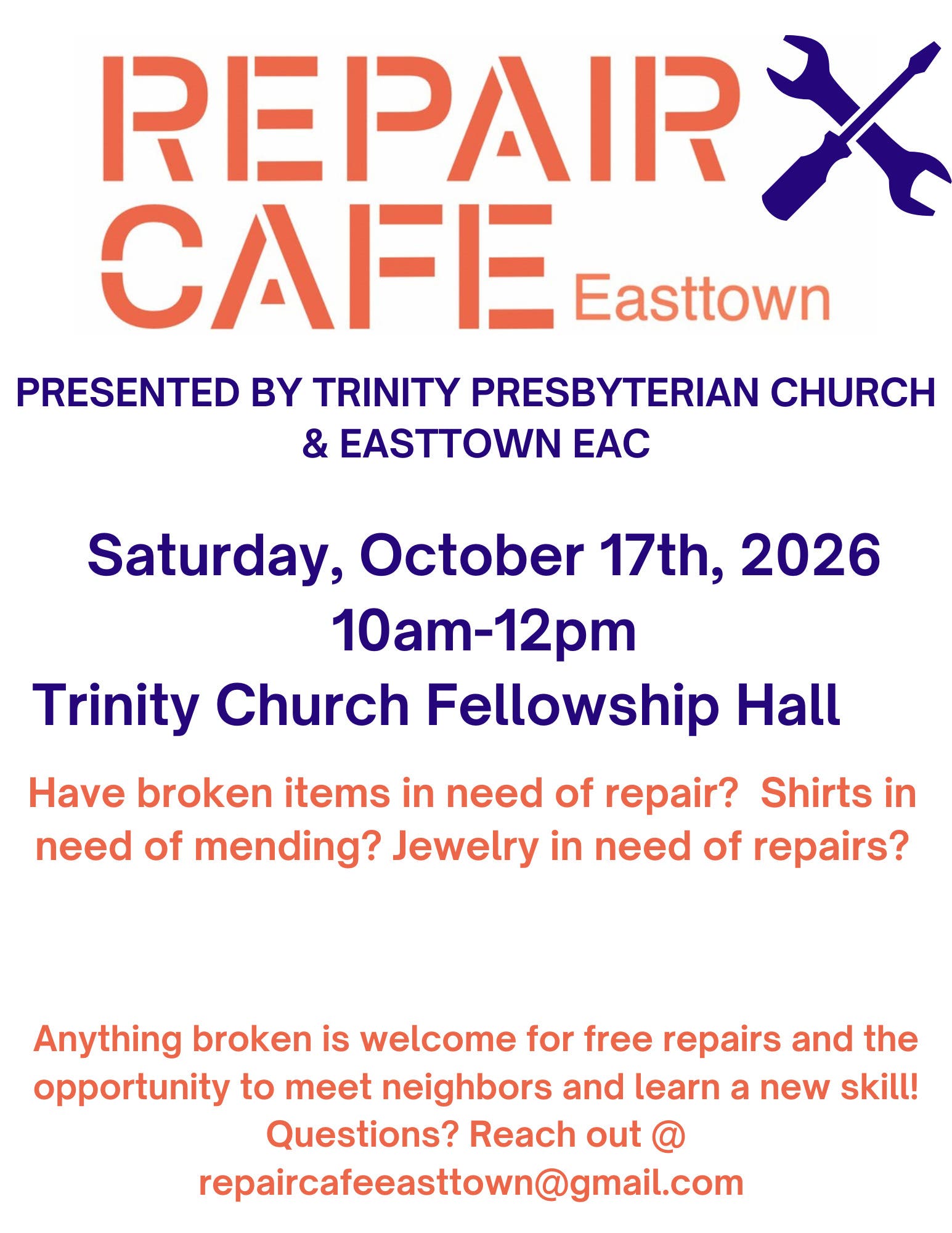 Repair Cafe Easttown