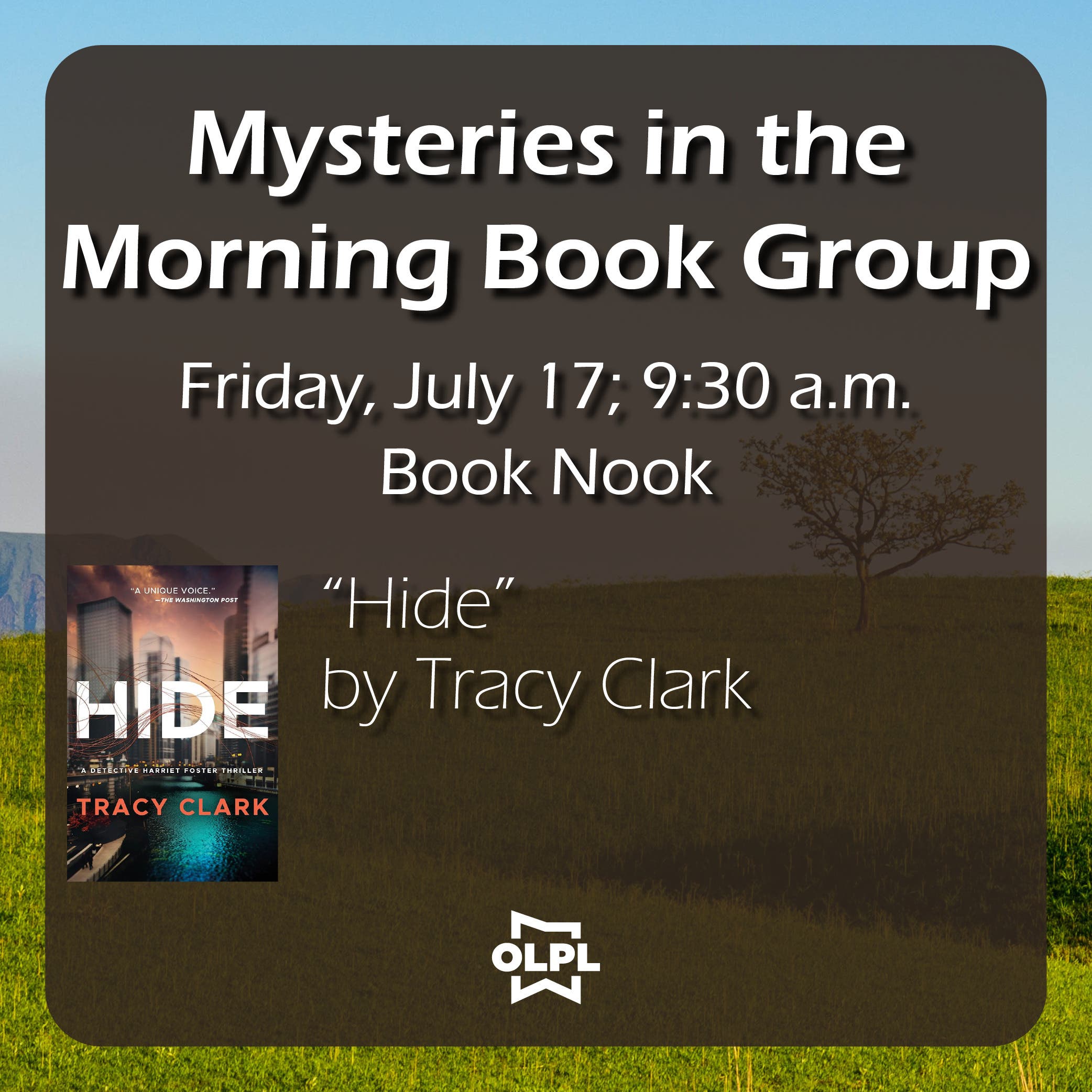 Mysteries in the Morning Book Group at OLPL